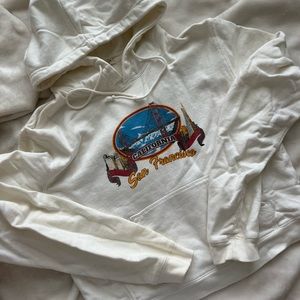 stylish san francisco cropped hoodie